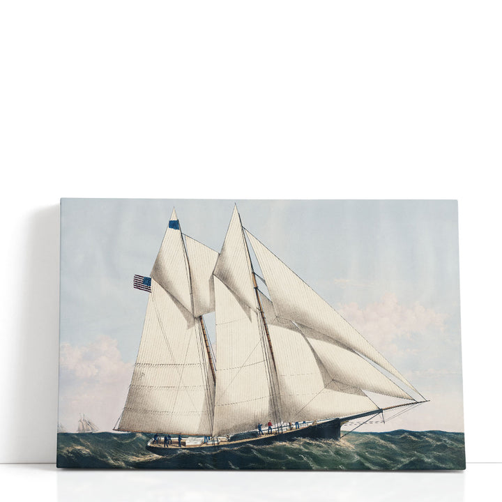 Antique Yachts IV - Canvas Print Wall Art