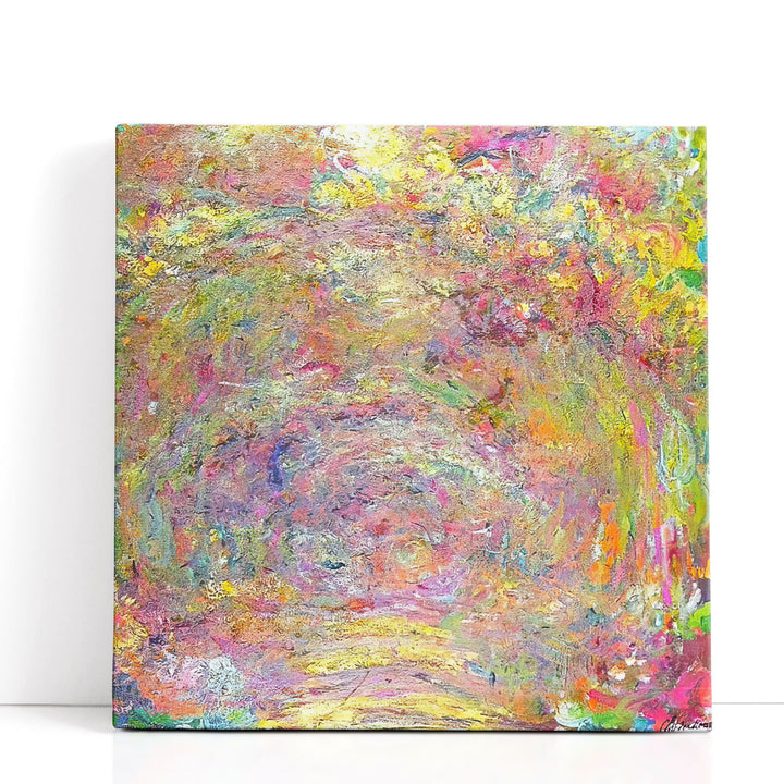 Path under the Rose Trellises, 1918 - 1924 - Canvas Print Wall Art