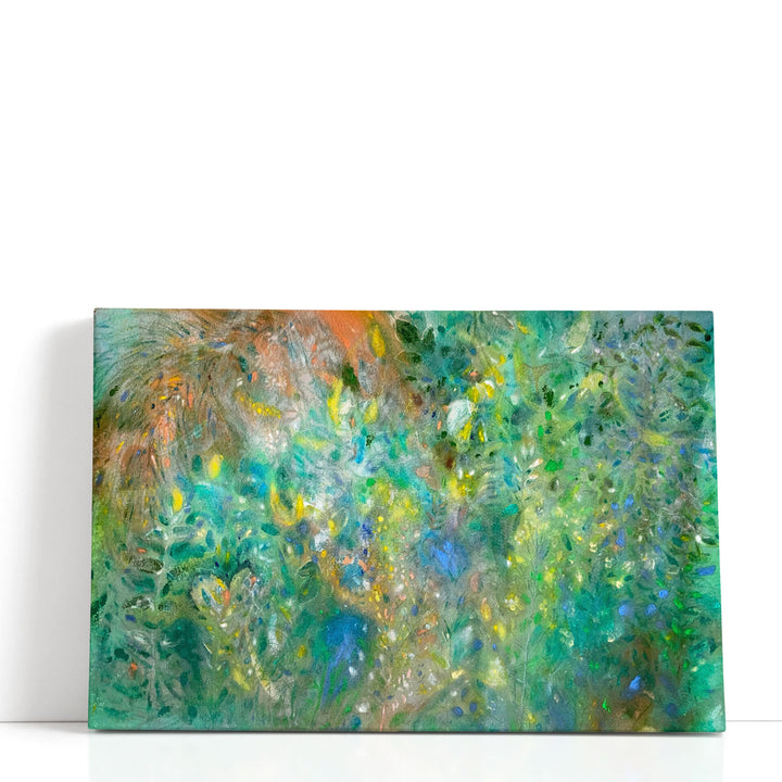 forest canvas wall art serene forest scene