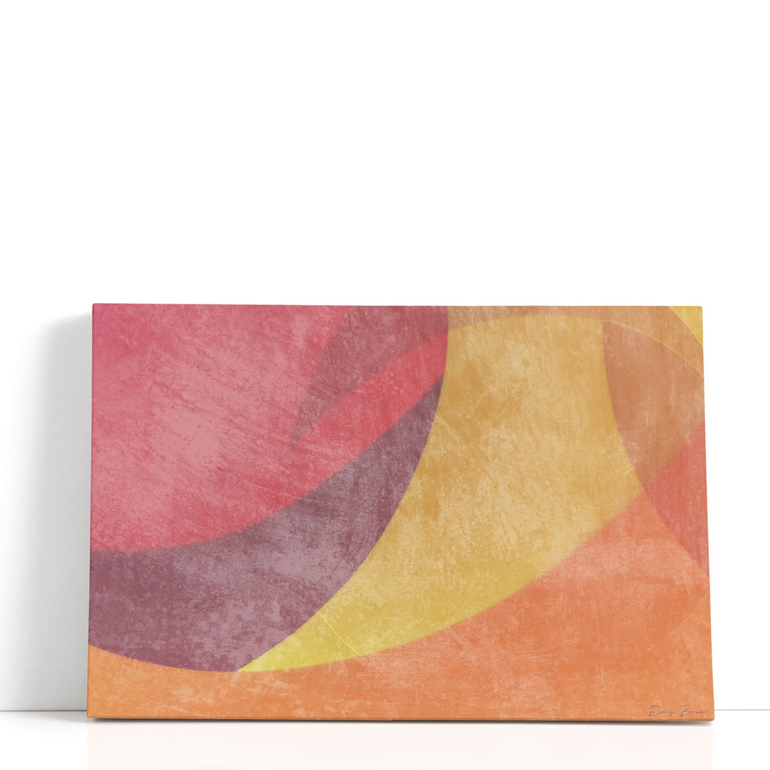 Sunrise texture abstract art