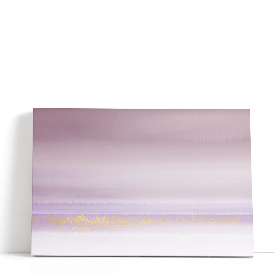 Neutral abstract canvas serene hallway decor