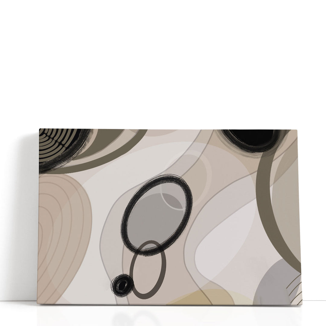 Neutral prints with soft geometric shapes