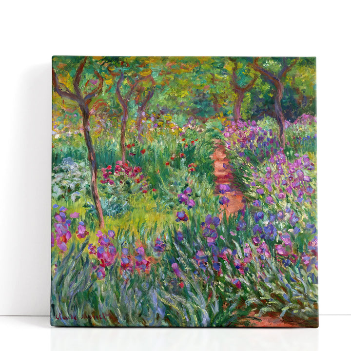 The Iris Garden at Giverny, 1899 - 1900 - Canvas Print Wall Art