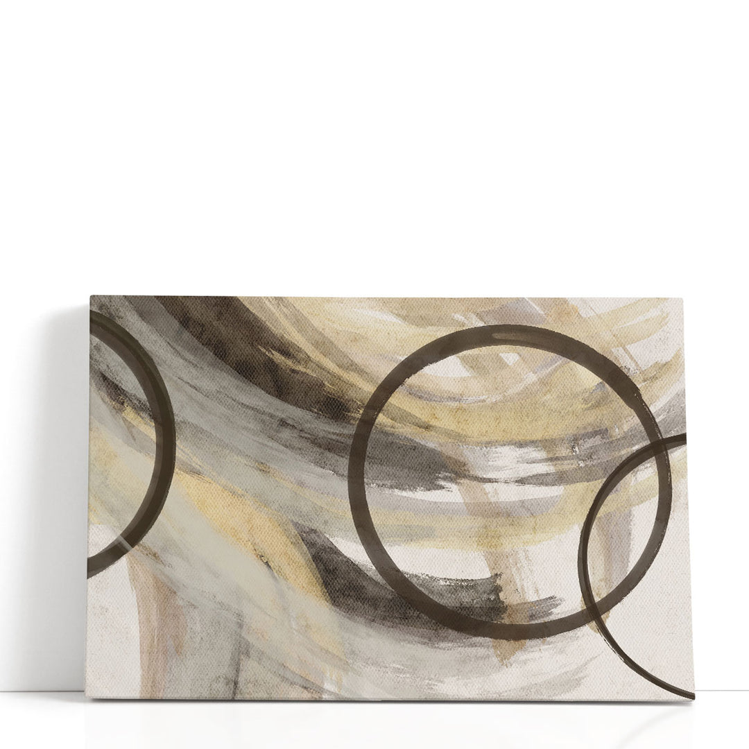 Brown Circle Wall Decor warm earthy circle