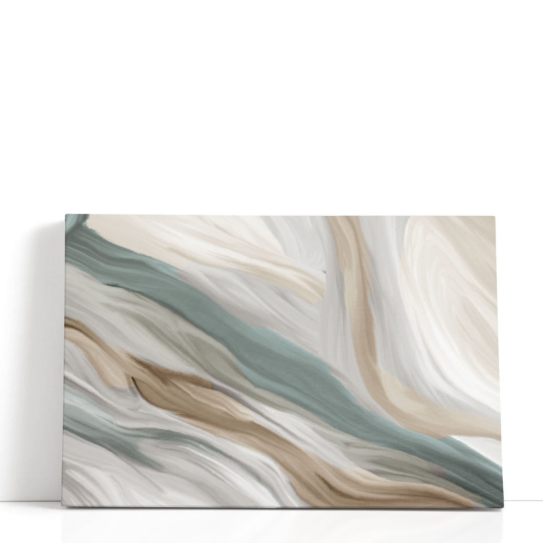 Soft Layers - Canvas Print Wall Art