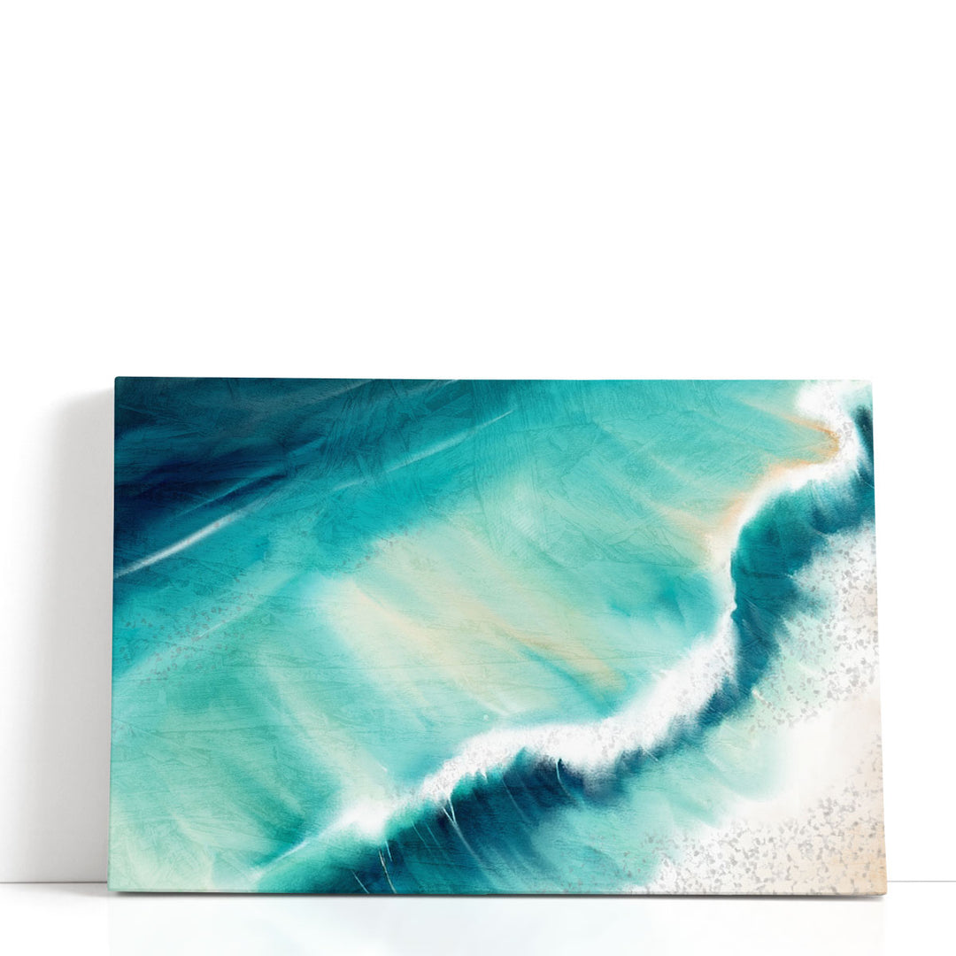 Ariel Ocean - Canvas Print Wall Art