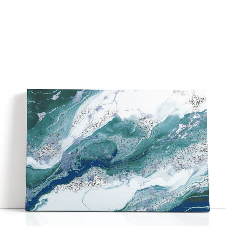 Rivers Of Blue - Canvas Print Wall Art