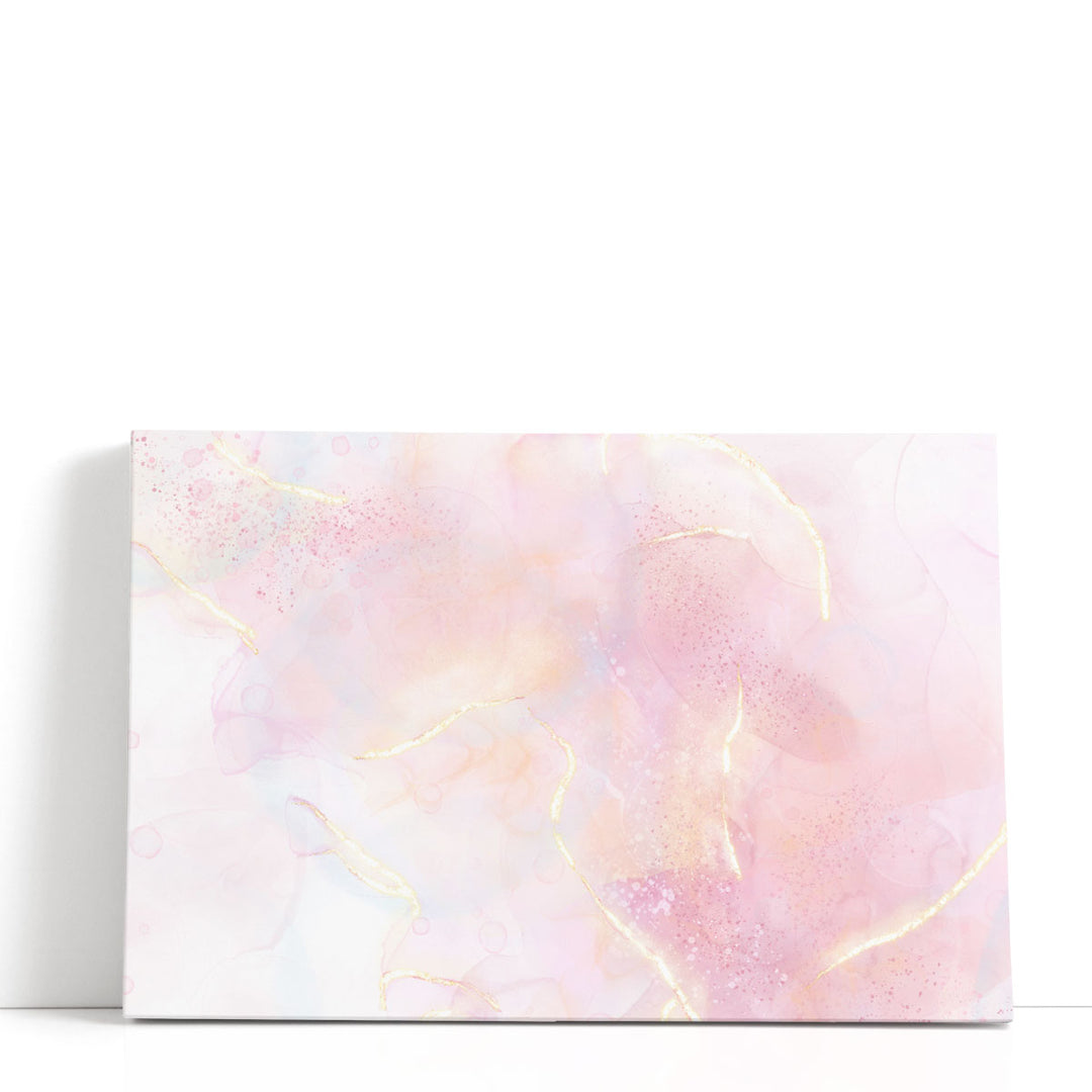 blush pink abstract watercolor strokes