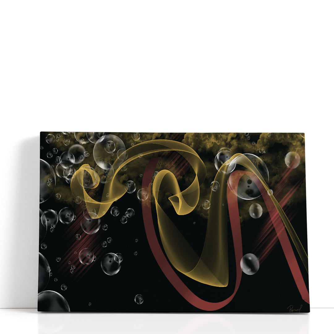 White Circle Wall Decor black backdrop circle design