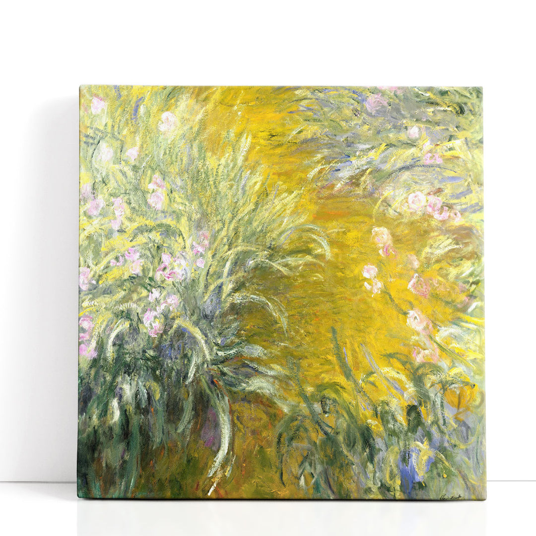 The Path Through The Irises, 1914-1917 - Canvas Print Wall Art