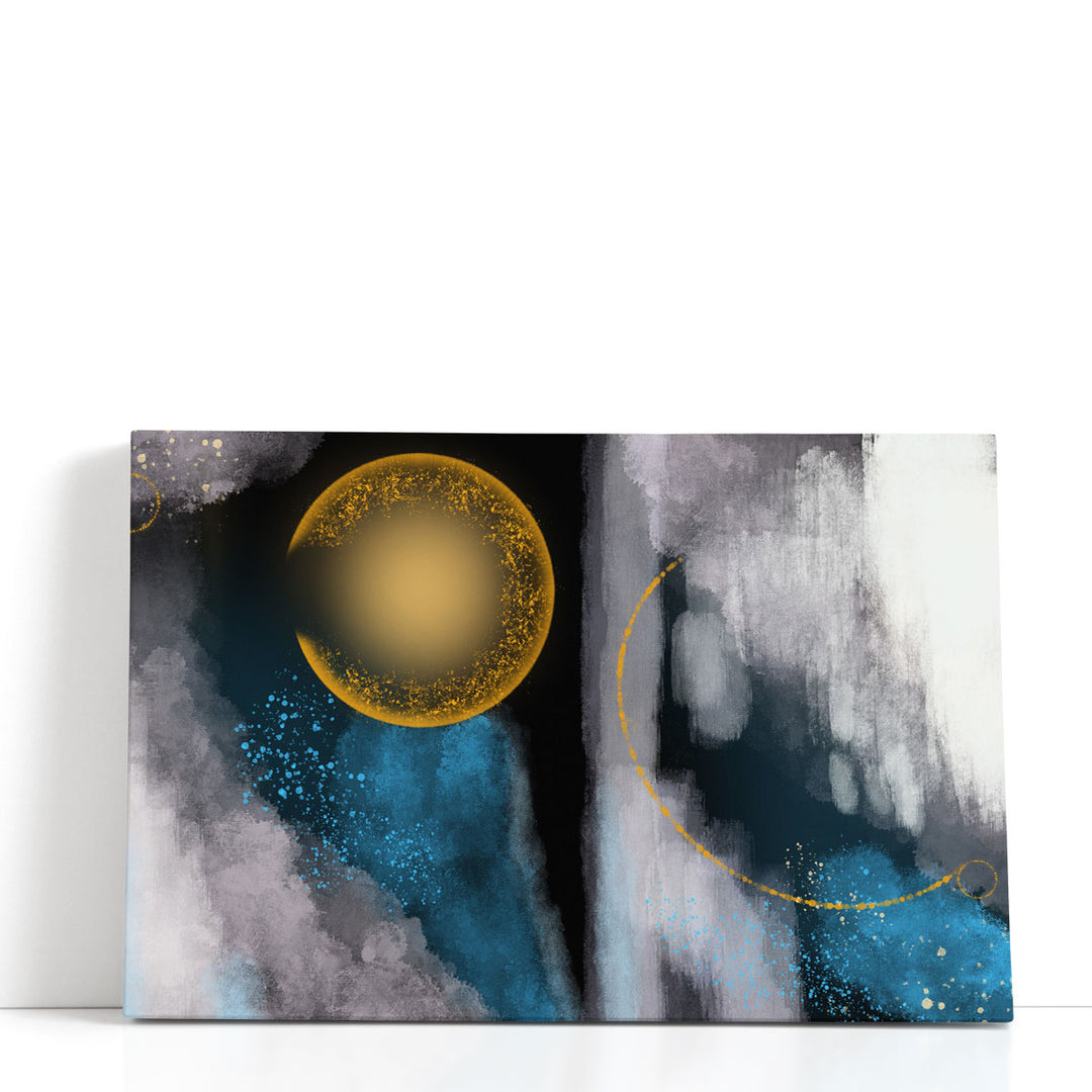 modern abstract wall art white canvas