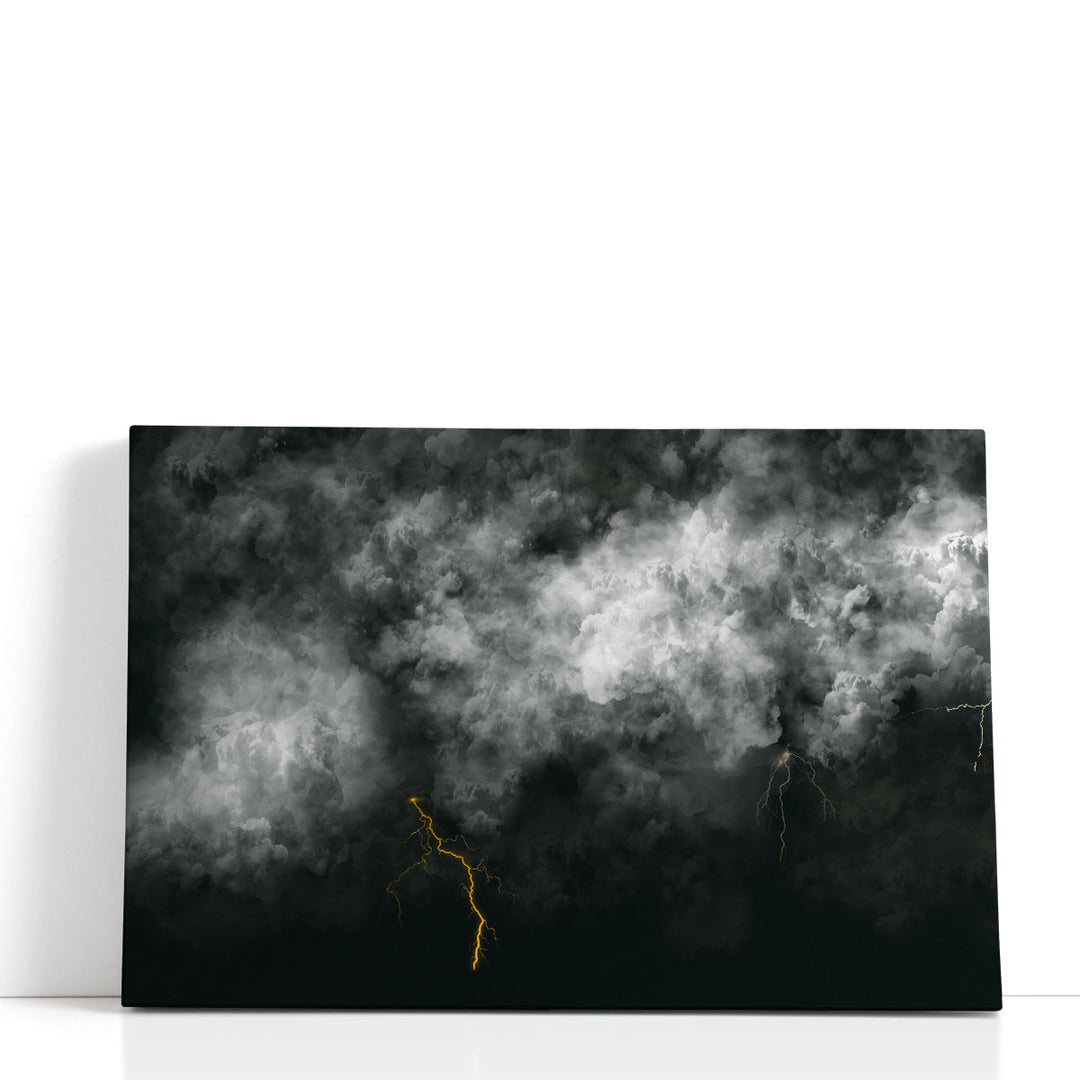 Black and White Abstract Art bold monochrome lines