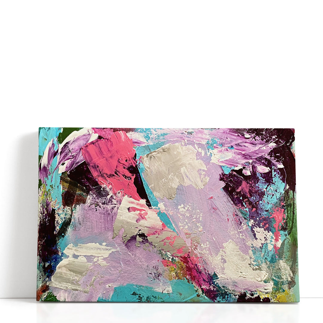 framed watercolor painting vibrant wall display