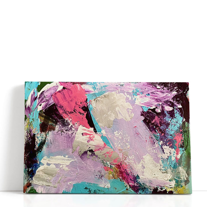 framed watercolor painting vibrant wall display