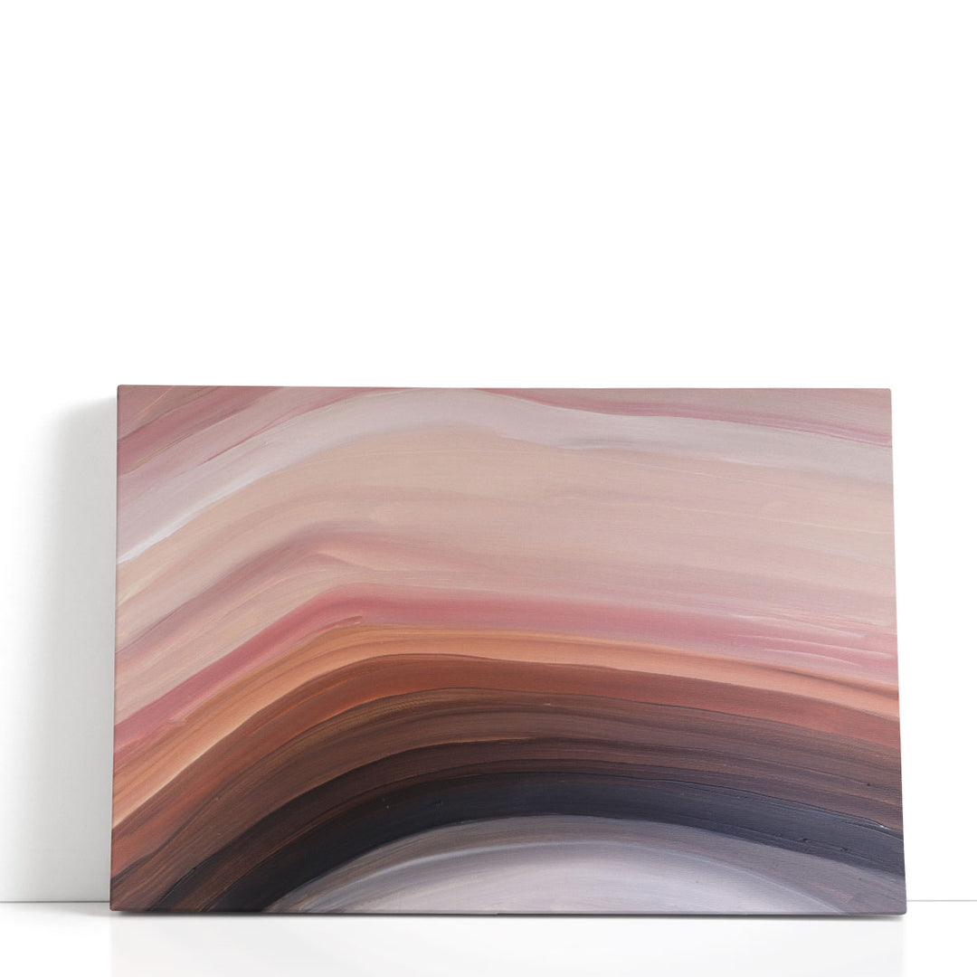Neutral Abstract Wall Art subtle pink tones