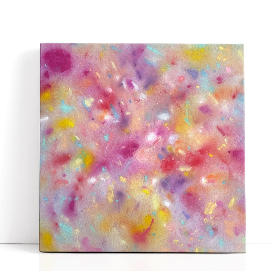 Colorful Canvas Art vibrant abstract strokes