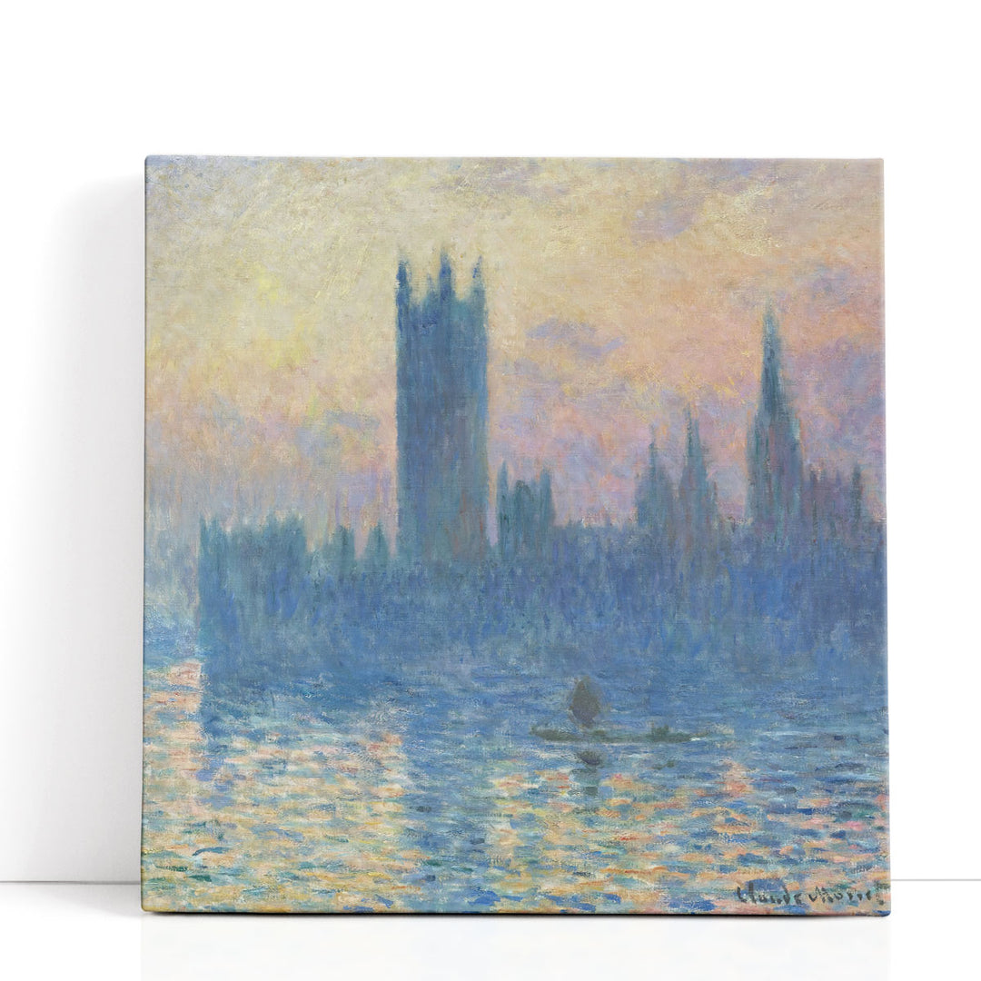 The Houses of Parliament, Sunset, 1903 - Canvas Print Wall Art