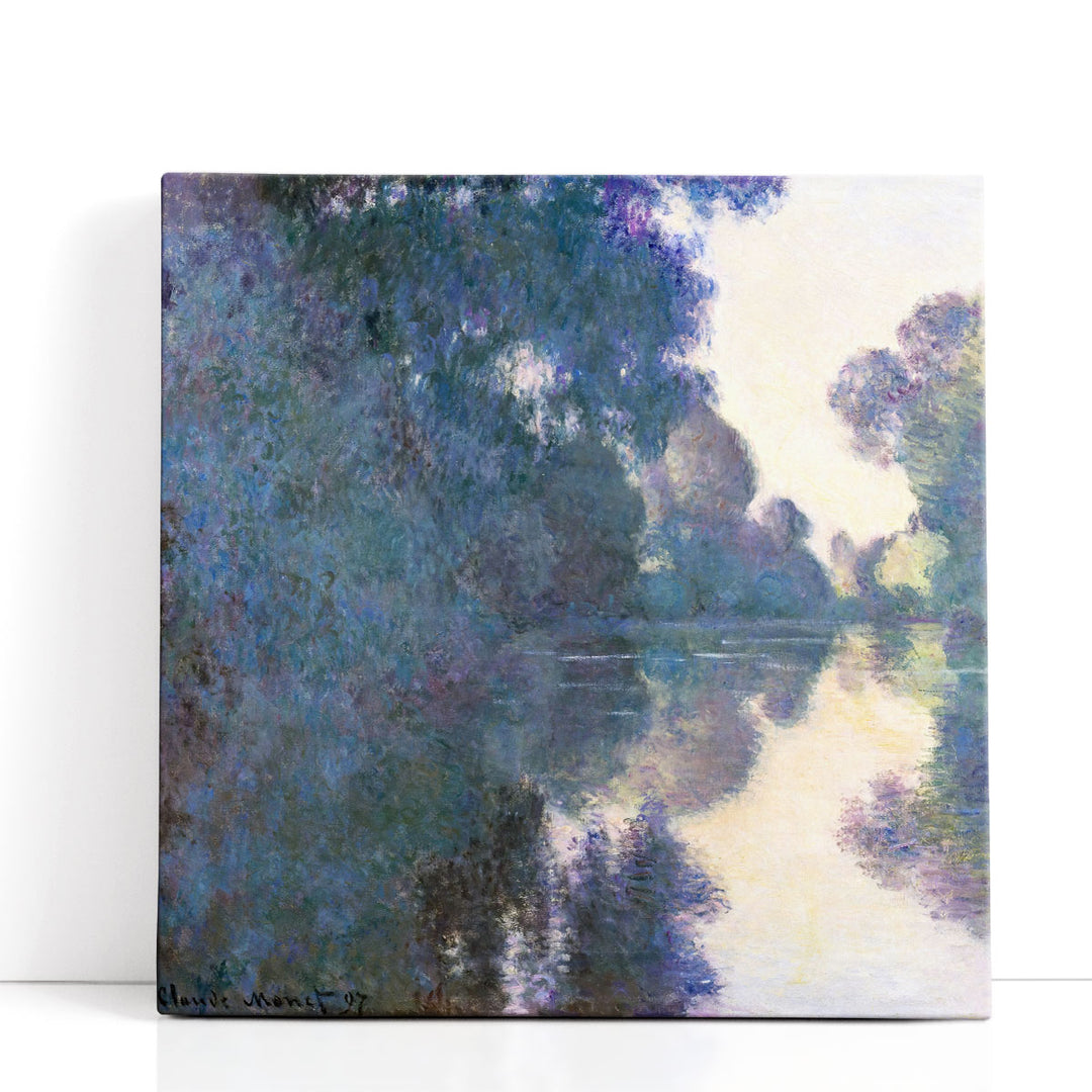 Morning on the Seine near Giverny, 1897 - Canvas Print Wall Art