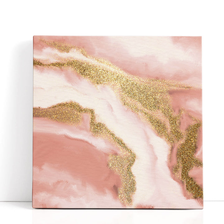 Pink abstract art with soft texture