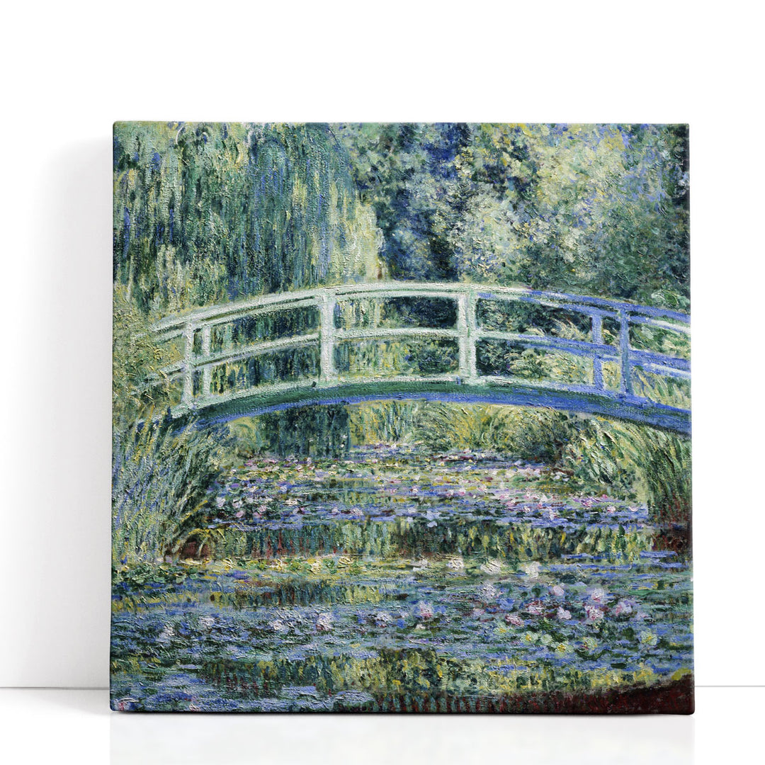 Water Lilies and Japanese Bridge, 1899 - Canvas Print Wall Art