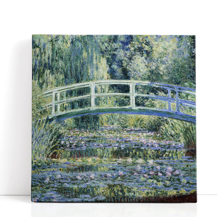 Water Lilies and Japanese Bridge, 1899 - Canvas Print Wall Art