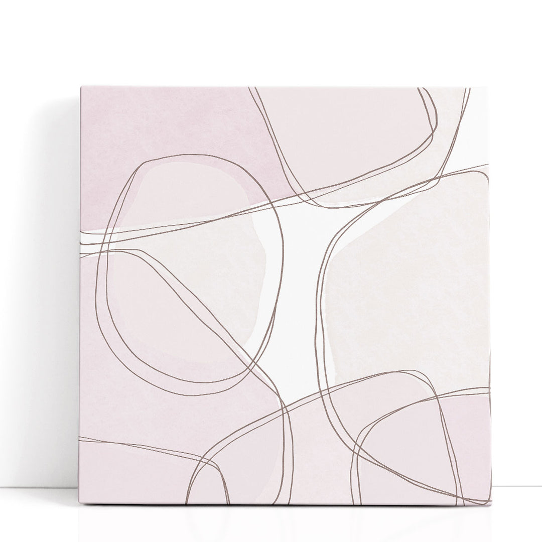 Modern Lines And Shapes - Canvas Print Wall Art