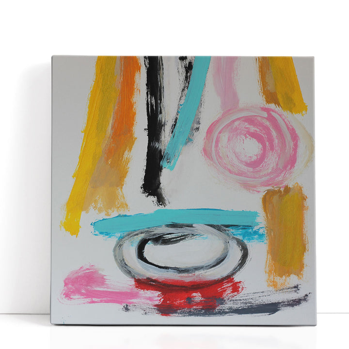 Shaped Lunacy - Canvas Print Wall Art