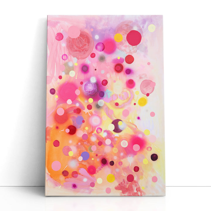 Colorful Wall Decor vibrant watercolor splashes