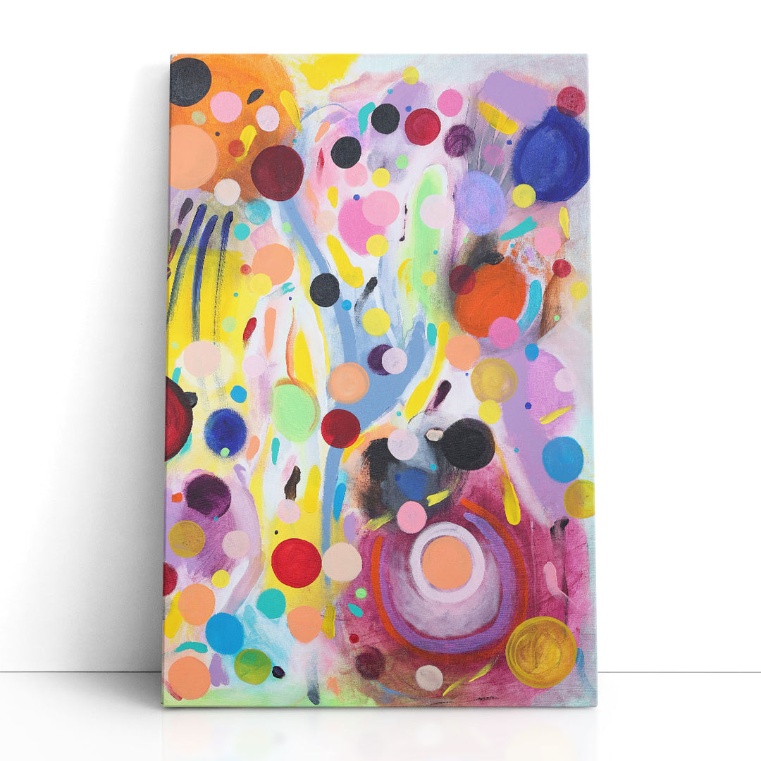 Watercolor Colorful Artwork vibrant splash design