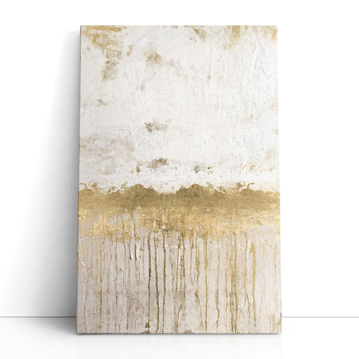 Metallic Spill 1 - Canvas Print Wall Art