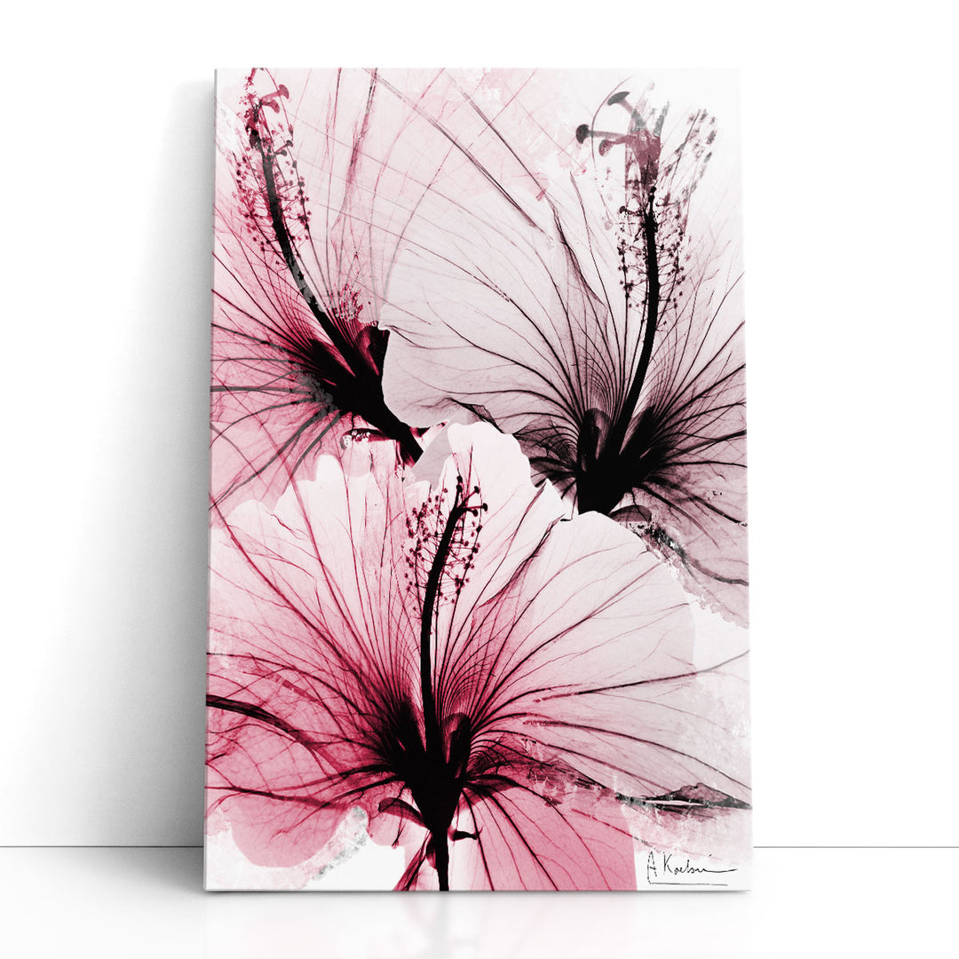 Bright Floral Abstract 1 - Canvas Print Wall Art