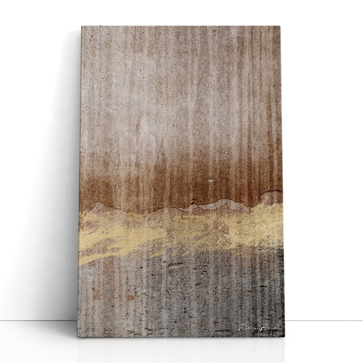 Modern Metallic - Canvas Print Wall Art