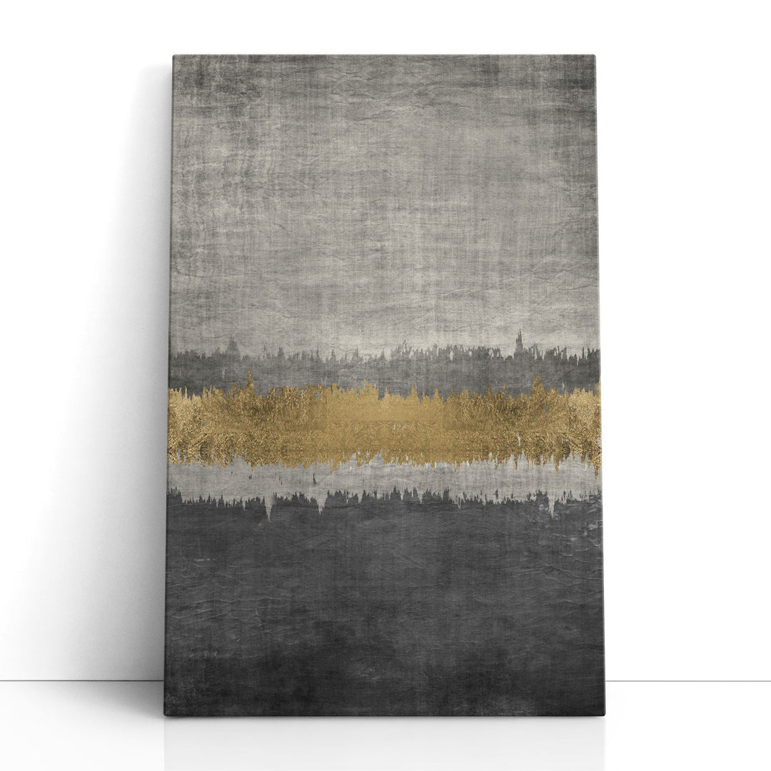 Gray Abstract Wall Decor color block composition