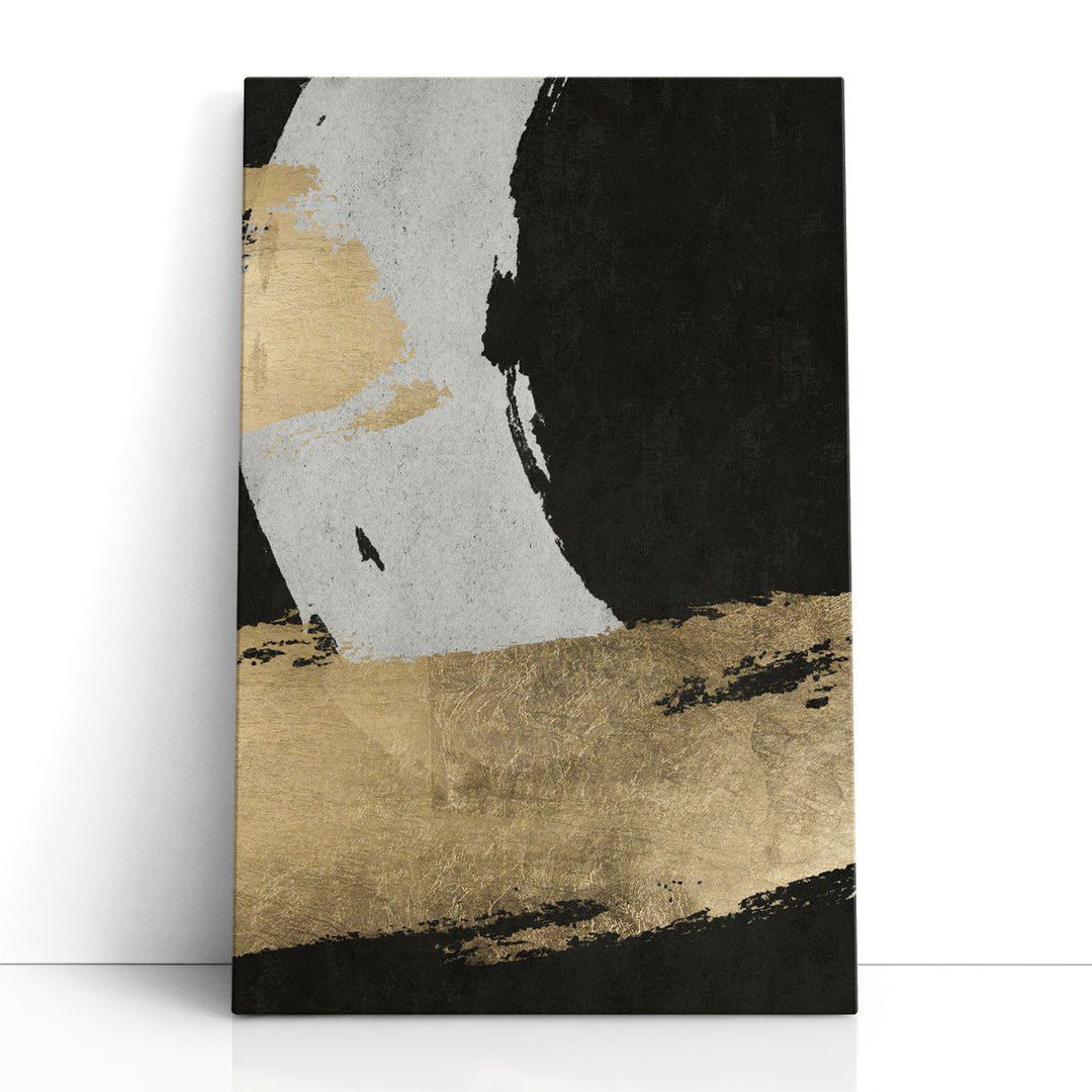 Black and Gold Wall Decor metallic accent piece