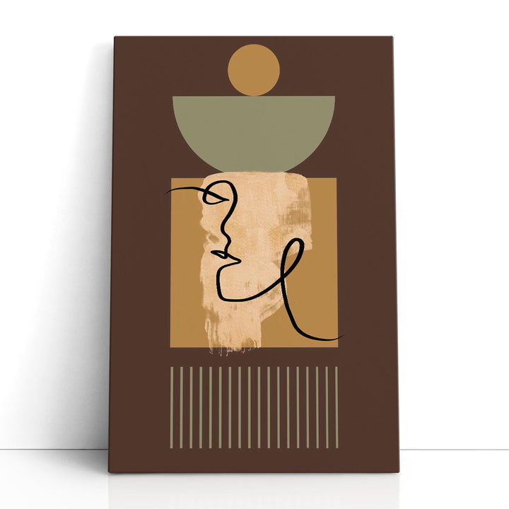 abstract geometric wall art minimalist print