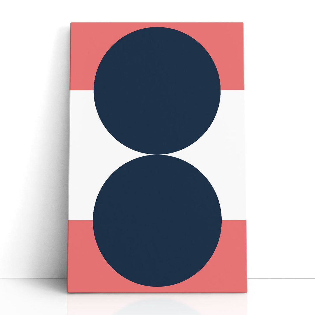 Blue Circle Wall Decor striking modern design