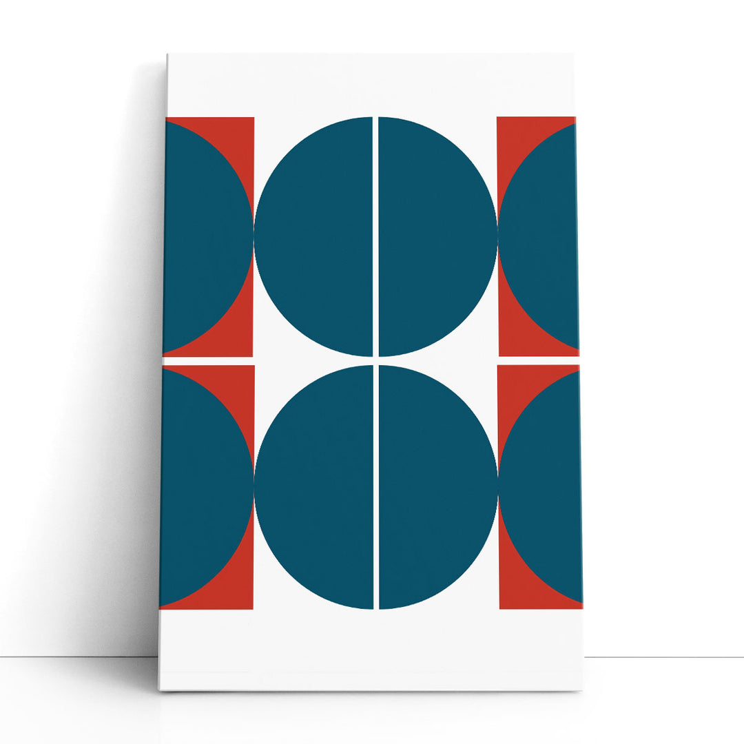 Blue Circle Wall Decor soft azure focal point