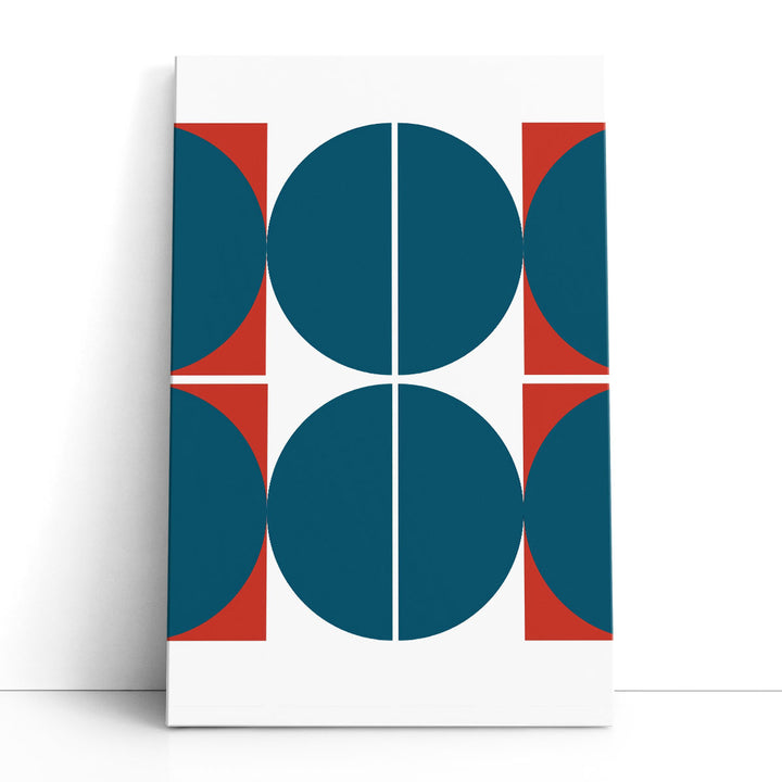 Blue Circle Wall Decor soft azure focal point