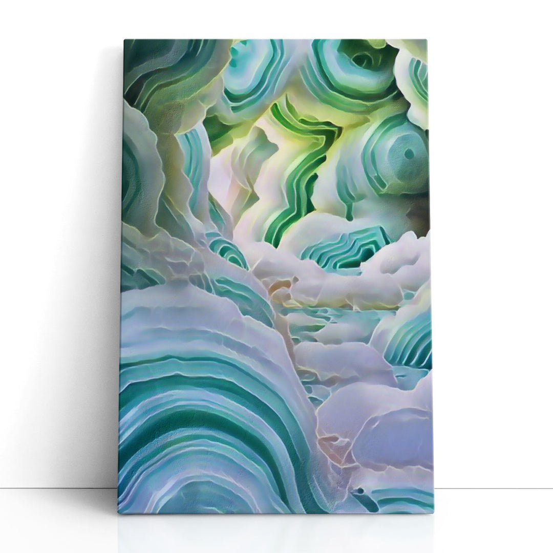 Contemporary Geode Wall Art natural geode slice detail