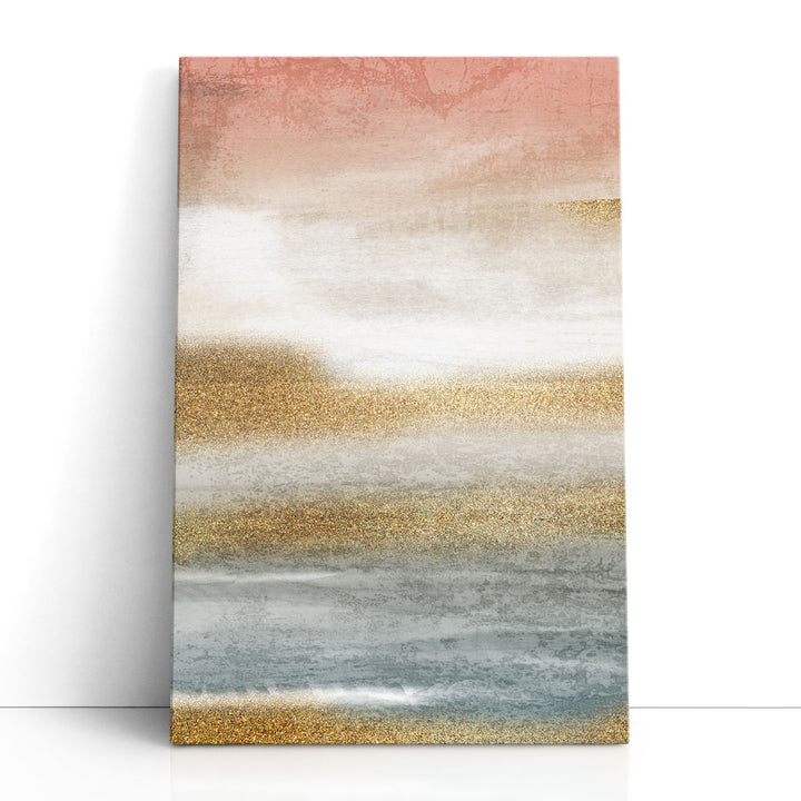 Abstract Spring Wall Art delicate floral design