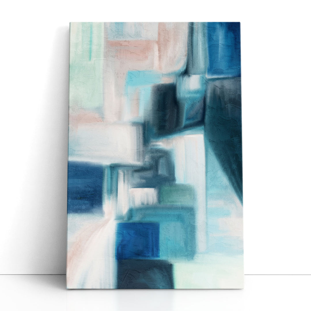 geometric art prints bold triangular pattern