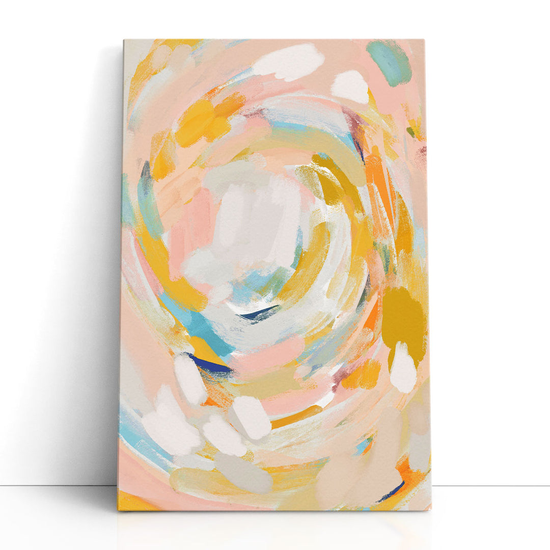 Abstract Energy Bright - Canvas Print Wall Art