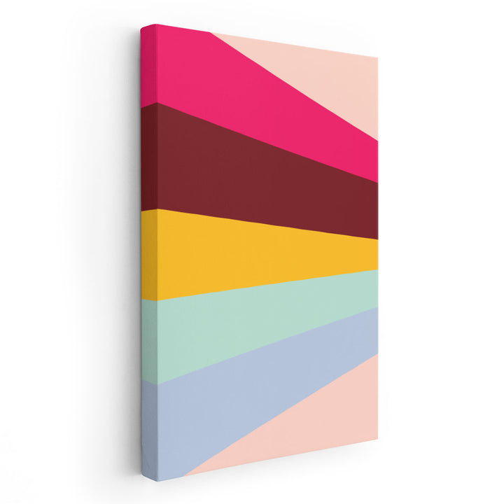 abstract geometric wall art crisp lines design