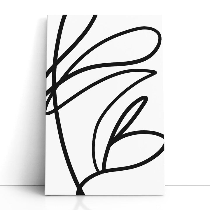 Black and White Wall Art bold monochrome lines