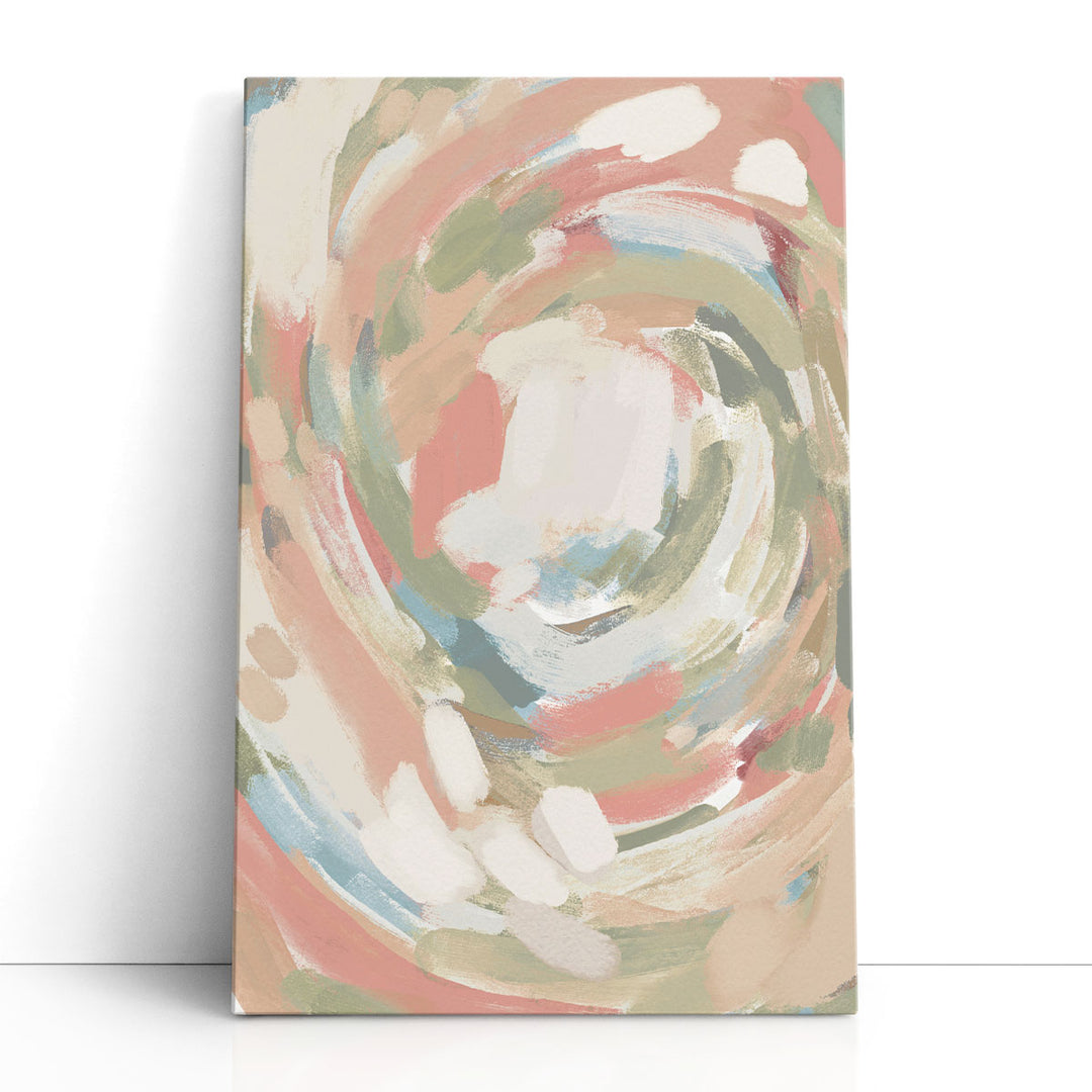 Abstract Energy Spring Colors - Canvas Print Wall Art