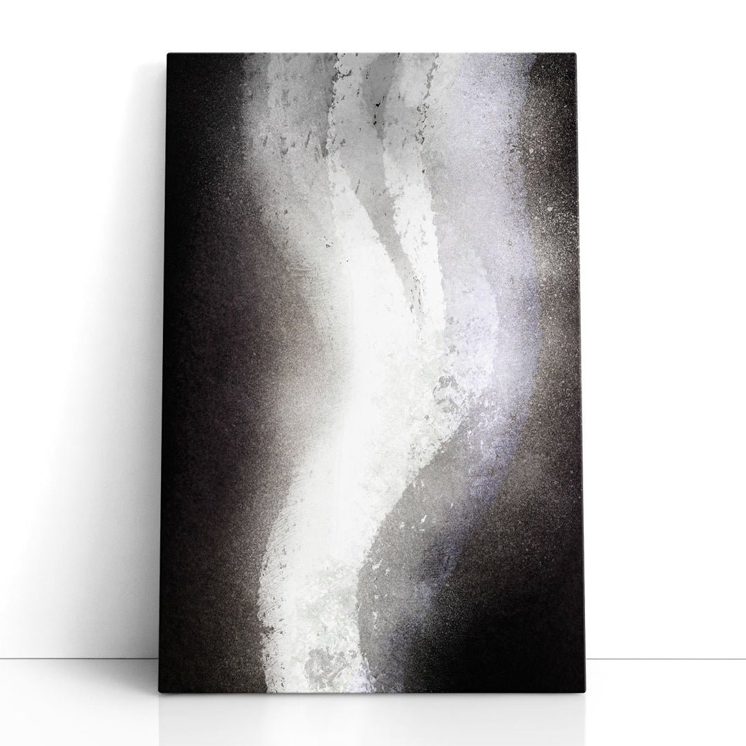 Declining Abstraction - Canvas Print Wall Art