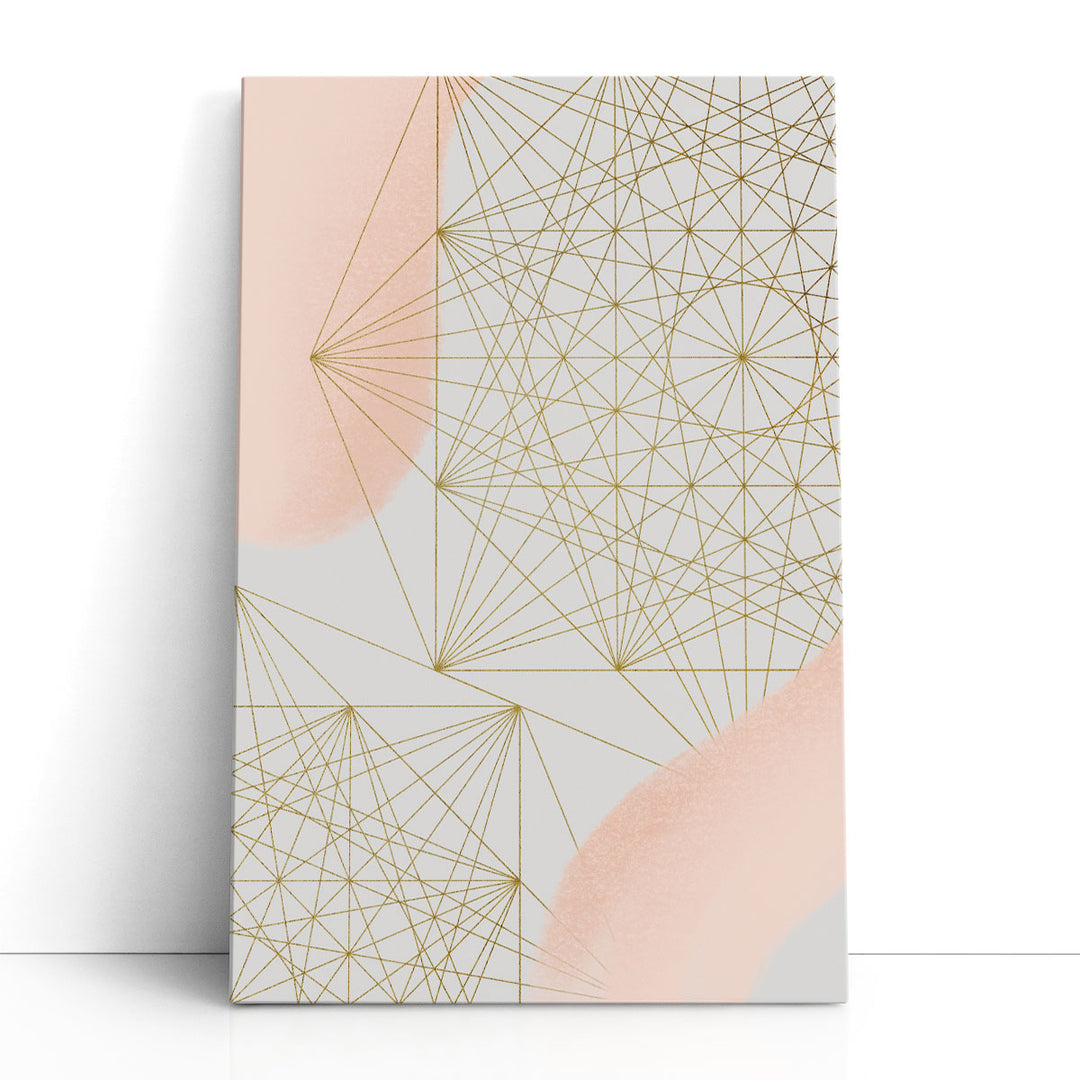 abstract geometric wall art crisp modern lines