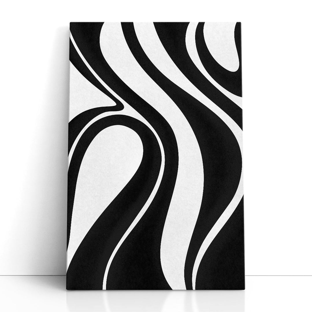 Black and White Wall Art bold monochrome texture