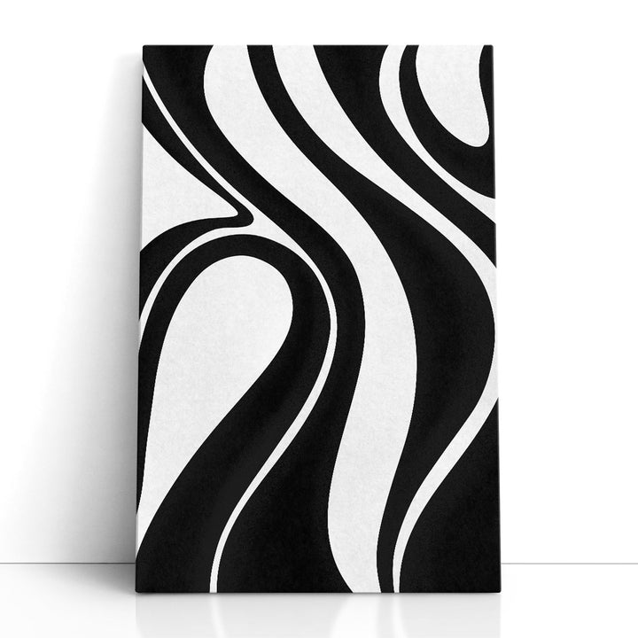 Black and White Wall Art bold monochrome texture