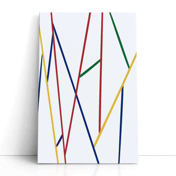 Colorful line art prints vibrant strokes